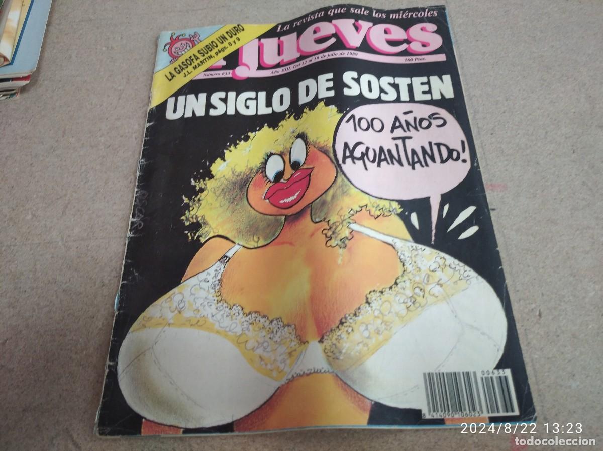 Collezionismo di Riviste e Giornali: REVISTA JUEVES N&ordm; 633. 1989
