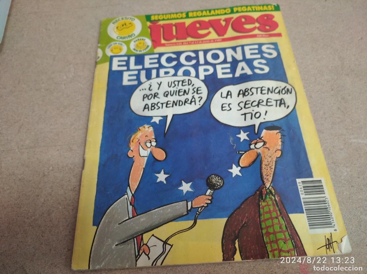 Collezionismo di Riviste e Giornali: REVISTA JUEVES N&ordm; 628. 1989