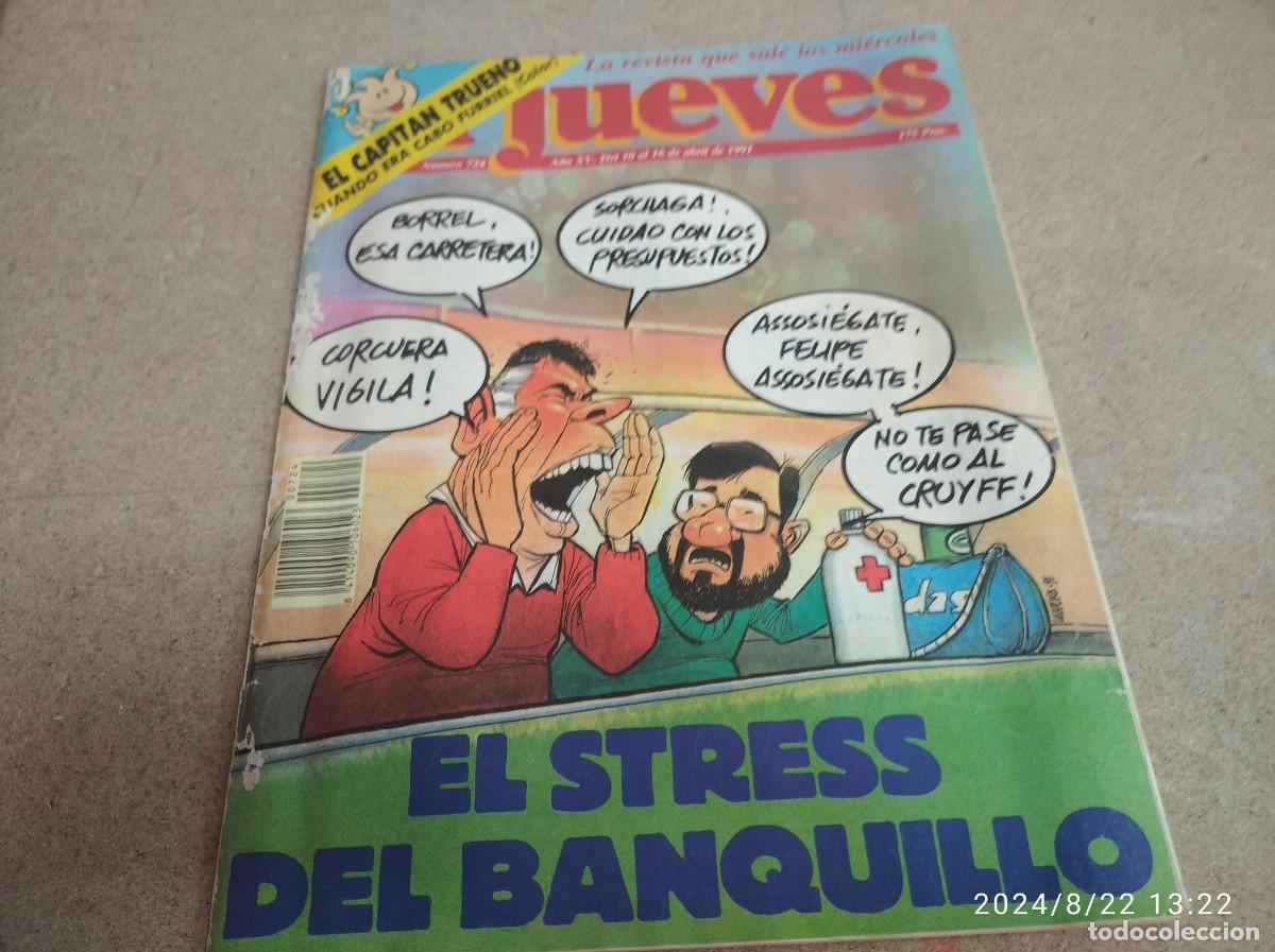 Collezionismo di Riviste e Giornali: REVISTA JUEVES N&ordm; 724. 1991