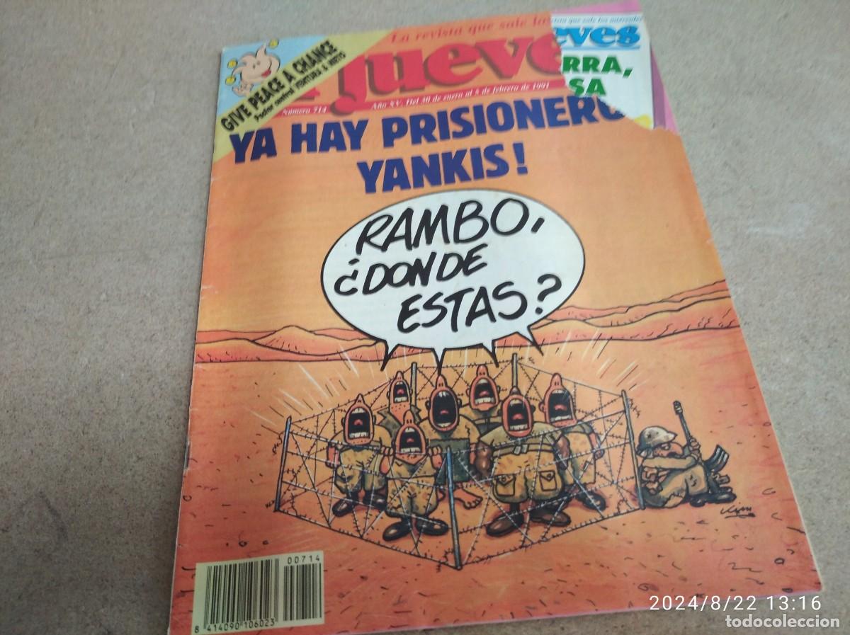 Collection Magazines and Newspapers: REVISTA JUEVES N&ordm; 714. 1991
