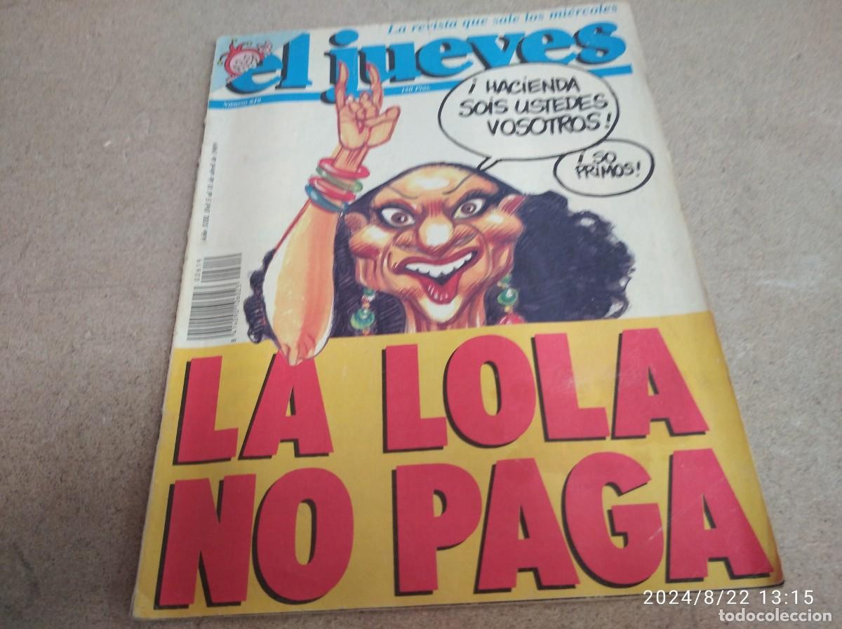 Collection Magazines and Newspapers: REVISTA JUEVES N&ordm; 619. 1989