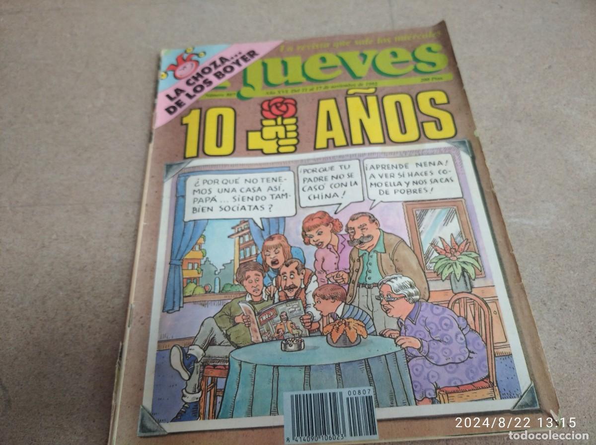 Collection Magazines and Newspapers: REVISTA JUEVES N&ordm; 807. 1992