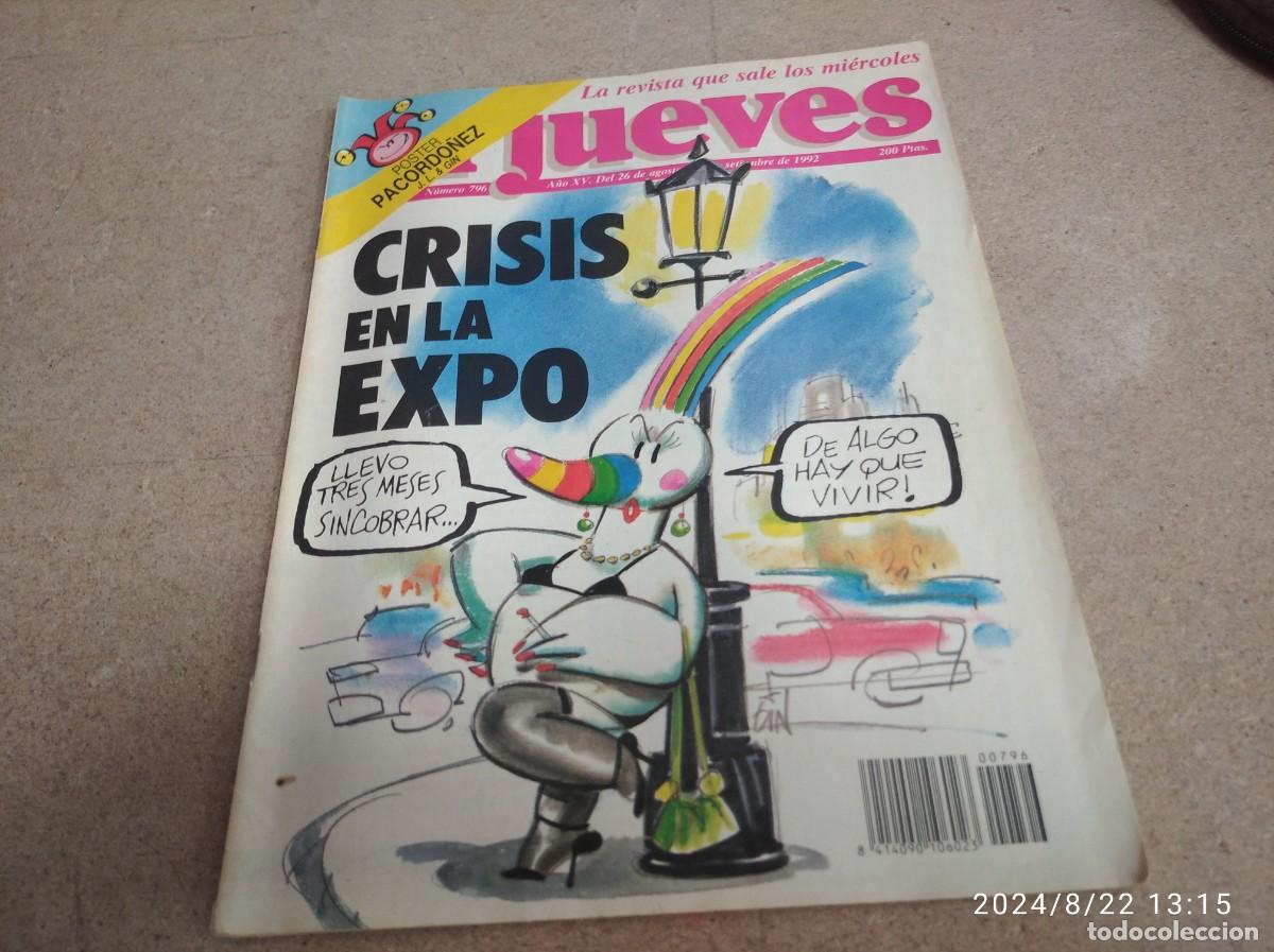 Collection Magazines and Newspapers: REVISTA JUEVES N&ordm; 796. 1992