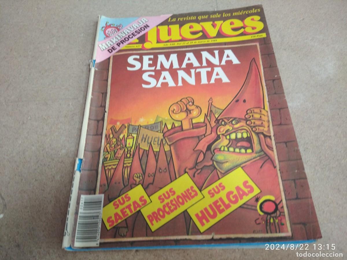 Collection Magazines and Newspapers: REVISTA JUEVES N&ordm; 617. 1989