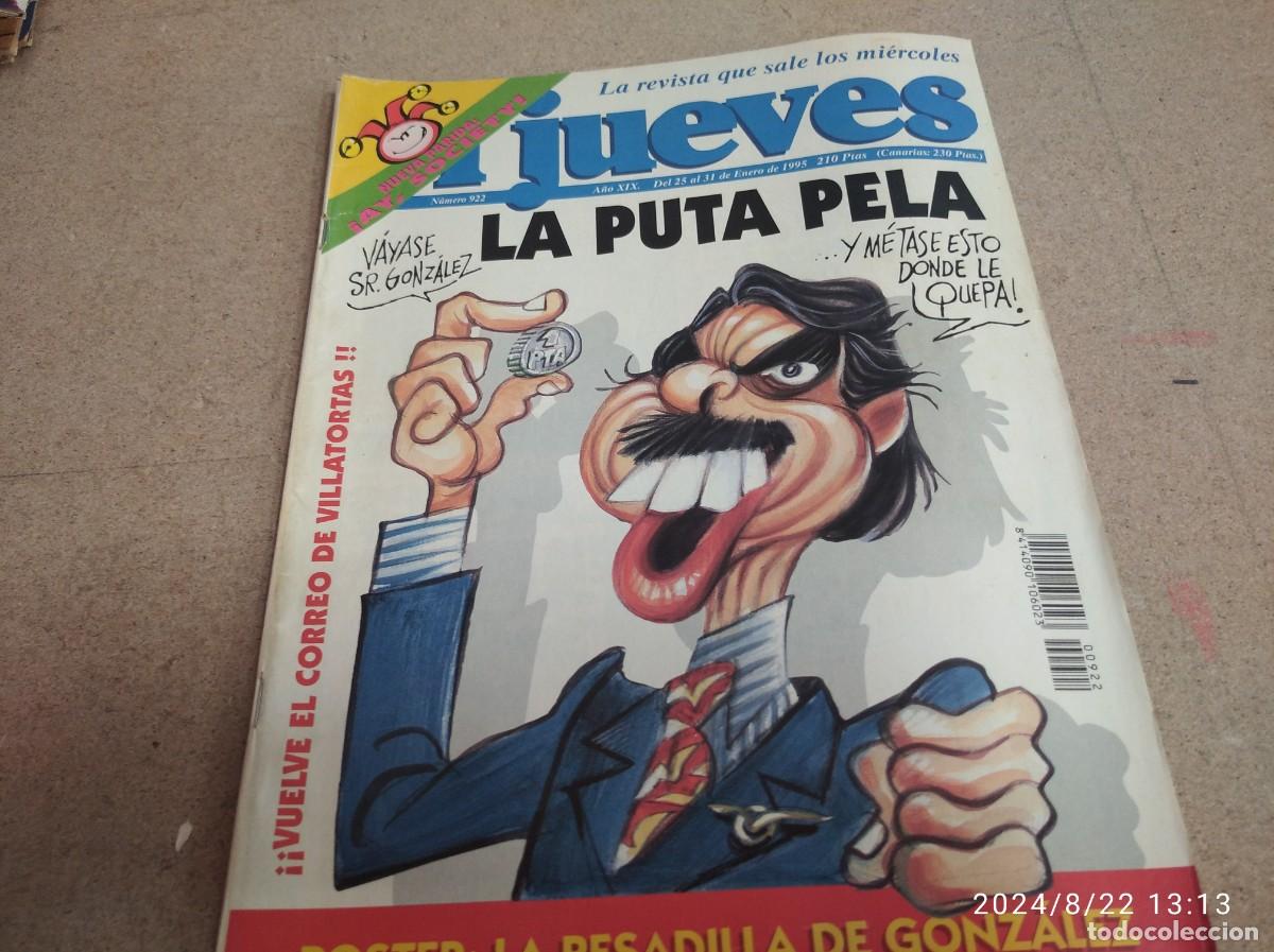 Collection Magazines and Newspapers: REVISTA JUEVES N&ordm; 922. 1995