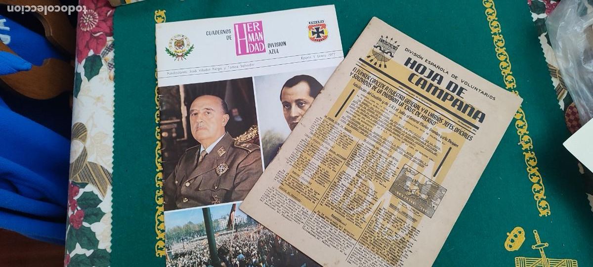 Coleccionismo de revistas y peri&oacute;dicos: Lote revistas publicaciones Divisi&oacute;n Azul falange