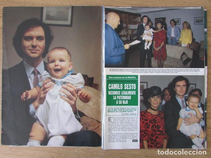 Coleccionismo de Revistas y Peri&oacute;dicos: RECORTE LA REVISTA DEL MUNDO 2 1984 CAMILO SESTO. PORTADA Y 6 P&Aacute;GS