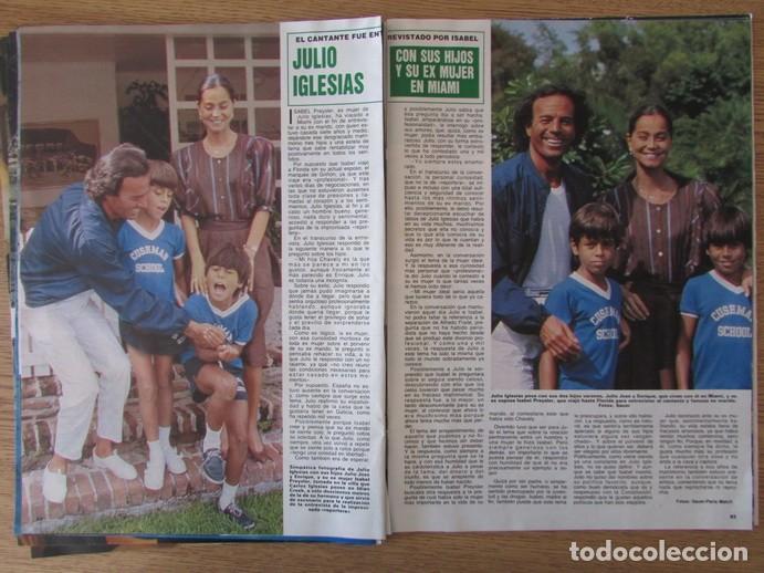 Coleccionismo de Revistas y Peri&oacute;dicos: RECORTE LA REVISTA DEL MUNDO 2 1984 JULIO IGLESIAS