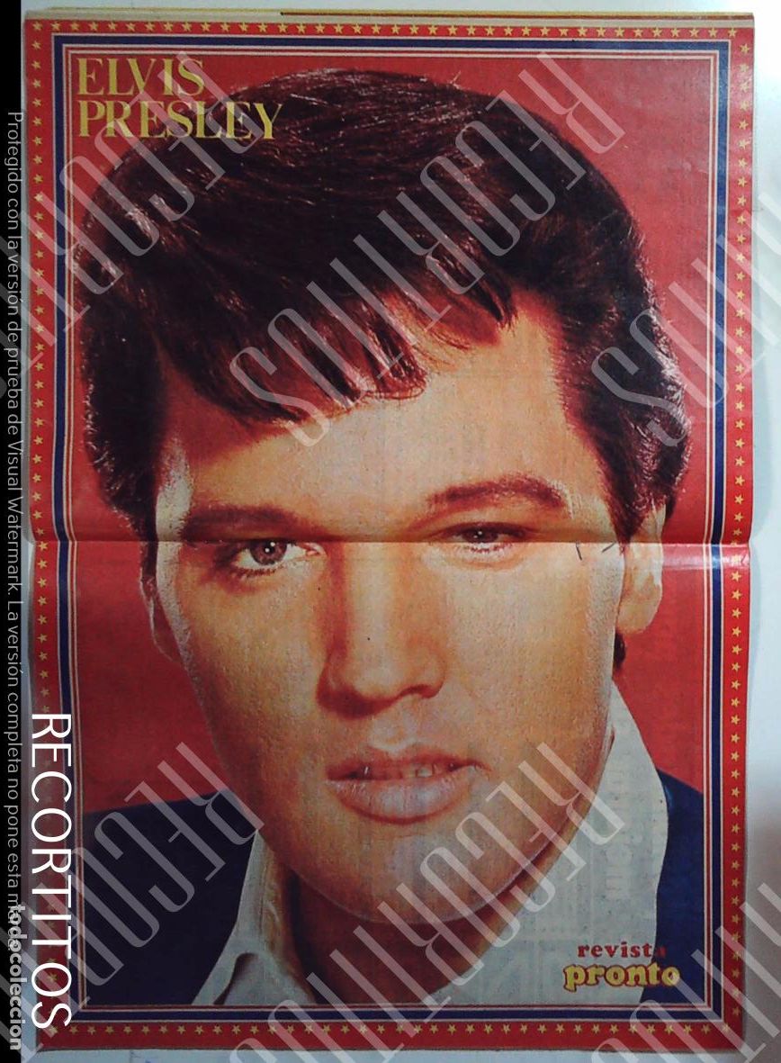 Coleccionismo de Revistas y Peri&oacute;dicos: ELVIS PRESLEY POSTER