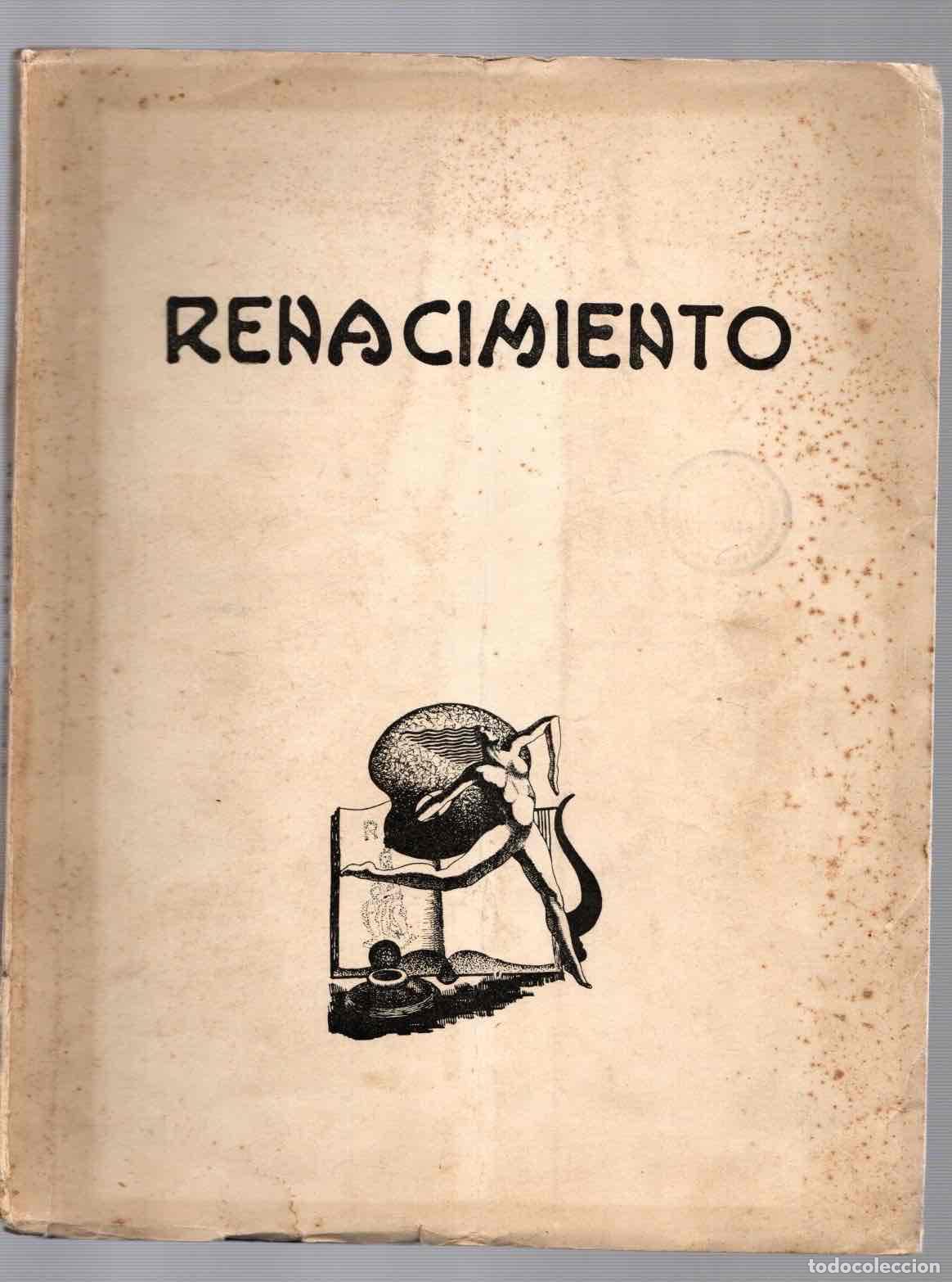Sammeln von Zeitschriften und Zeitungen: REVISTA DE ESTUDIANTES DE HUMANIDADES RENACIMIENTO. N&ordm; 1. LA PLATA, ABRIL 1940