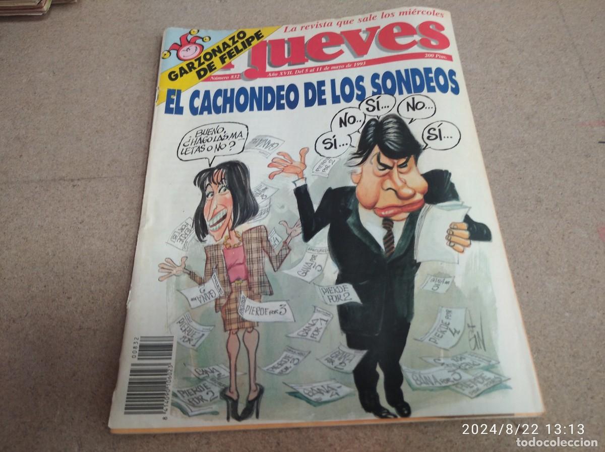 Collection Magazines and Newspapers: REVISTA JUEVES N&ordm; 832. 1996