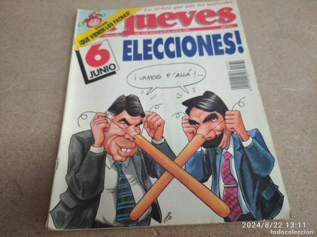 Coleccionismo de Revistas y Peri&oacute;dicos: REVISTA JUEVES N&ordm; 830. 1993