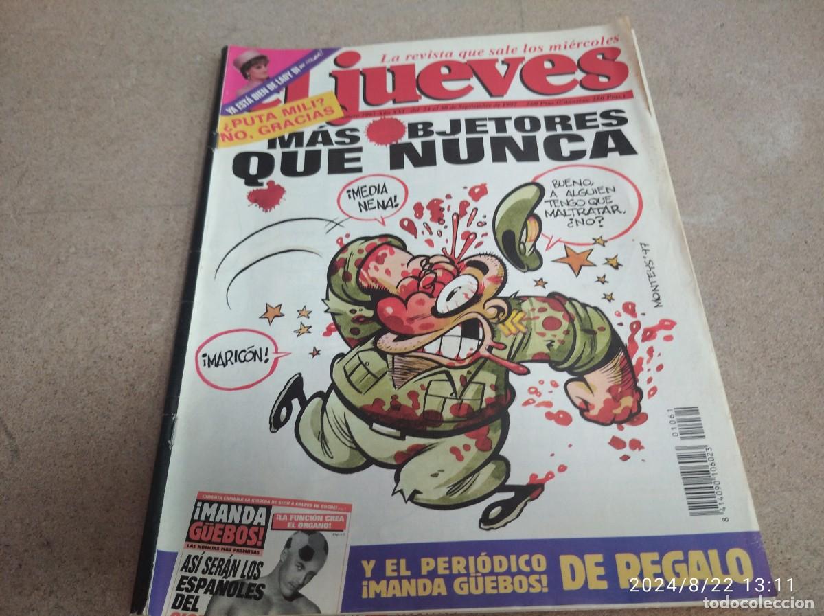 Coleccionismo de Revistas y Peri&oacute;dicos: REVISTA JUEVES N&ordm; 1061. 1997
