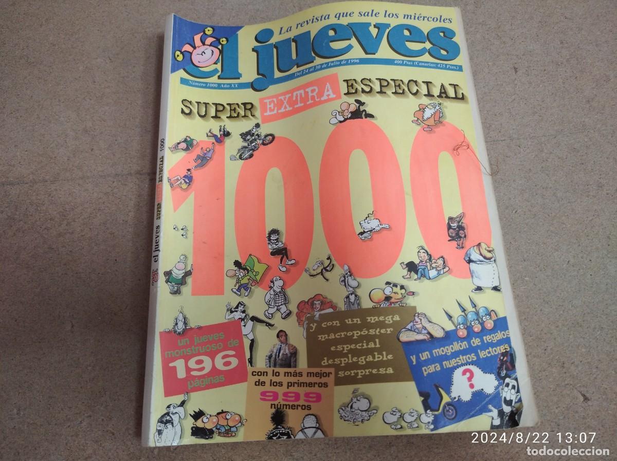 Sammeln von Zeitschriften und Zeitungen: REVISTA JUEVES SUPER EXTRA ESPECIAL N&ordm; 1000. 1996