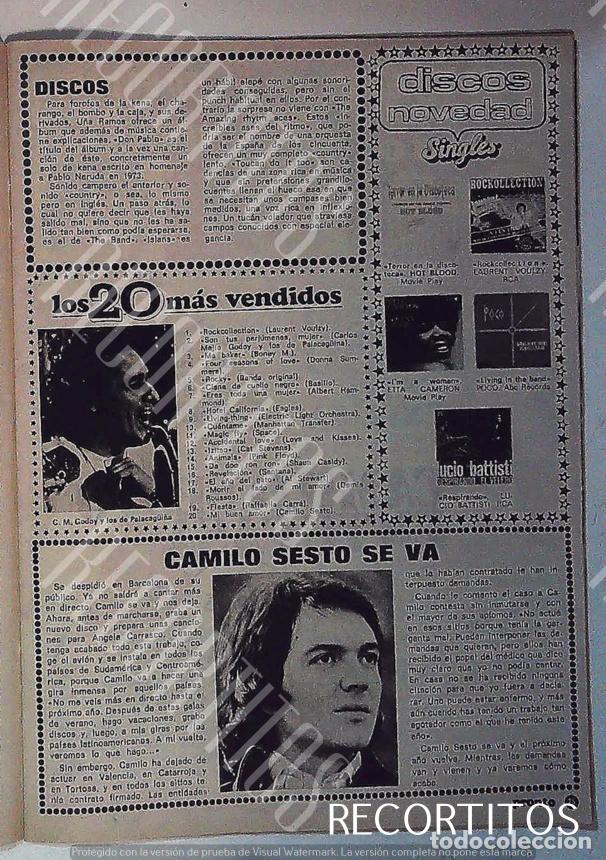 Coleccionismo de Revistas y Peri&oacute;dicos: carlos mejia godoy Y LOS DE PALACAGUINA lucio battistti CAMILO SESTO
