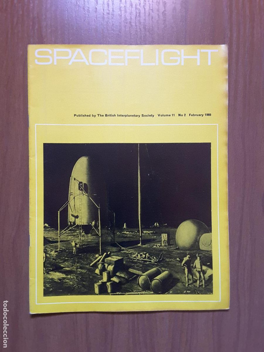 Coleccionismo de revistas y peri&oacute;dicos: Spaceflight Vol. 11 No 2. Revista exploraci&oacute;n del espacio en ingl&eacute;s.