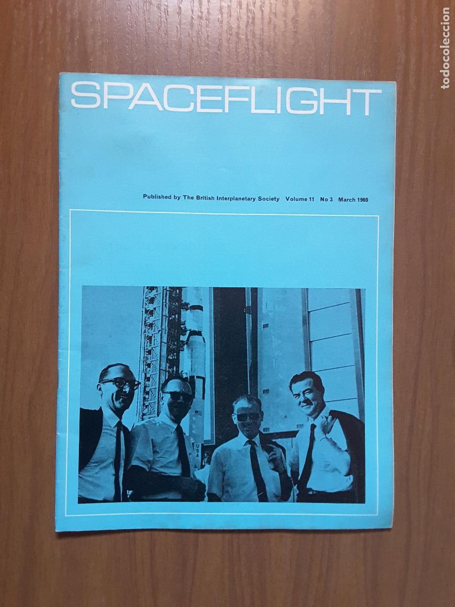 Collezionismo di Riviste e Giornali: Spaceflight Vol. 11 No 3. Revista exploraci&oacute;n del espacio en ingl&eacute;s.