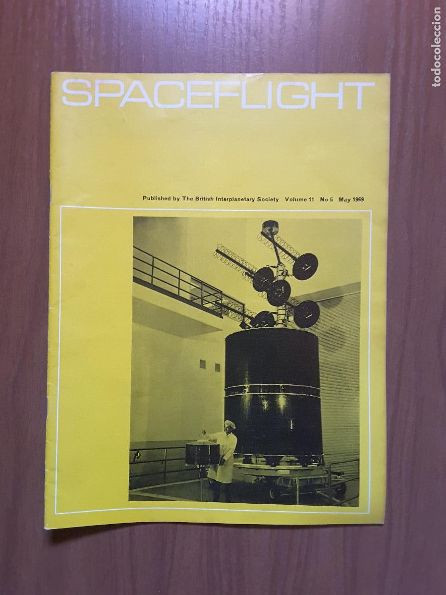 Colecionismo de Revistas e Jornais: Spaceflight Vol. 11 No 5. Revista exploraci&oacute;n del espacio en ingl&eacute;s.