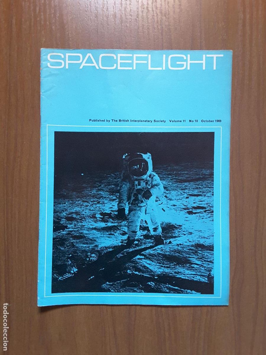 Collezionismo di Riviste e Giornali: Spaceflight Vol. 11 No 10. Revista exploraci&oacute;n del espacio en ingl&eacute;s.