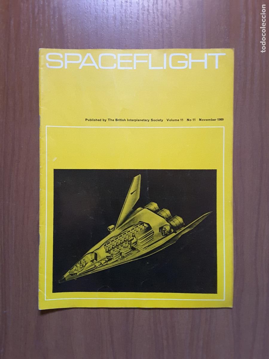 Colecionismo de Revistas e Jornais: Spaceflight Vol. 11 No 11. Revista exploraci&oacute;n del espacio en ingl&eacute;s.