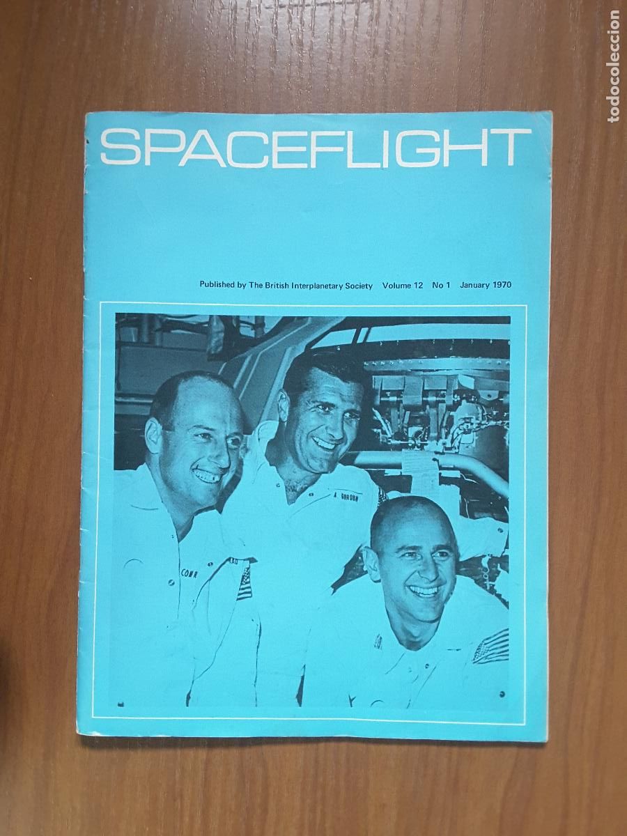 Coleccionismo de revistas y peri&oacute;dicos: Spaceflight Vol. 12 No 1. Revista exploraci&oacute;n del espacio en ingl&eacute;s.