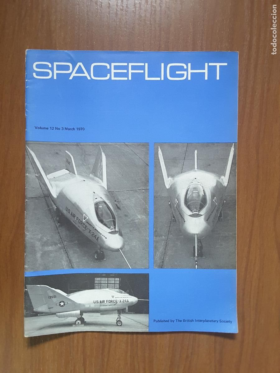 Collezionismo di Riviste e Giornali: Spaceflight Vol. 12 No 3. Revista exploraci&oacute;n del espacio en ingl&eacute;s.