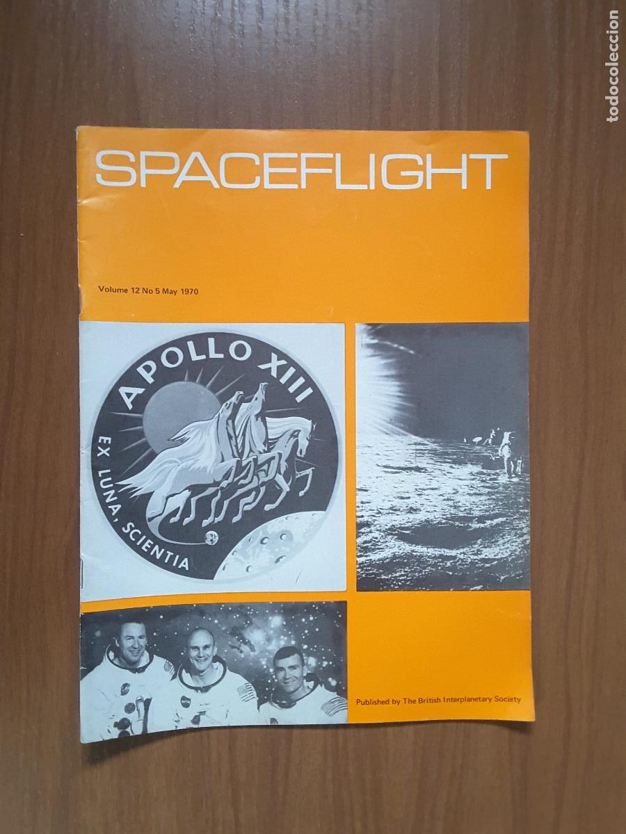 Colecionismo de Revistas e Jornais: Spaceflight Vol. 12 No 5. Revista exploraci&oacute;n del espacio en ingl&eacute;s.