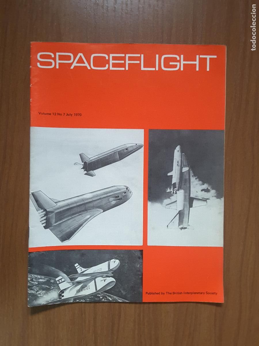 Coleccionismo de revistas y peri&oacute;dicos: Spaceflight Vol. 12 No 7. Revista exploraci&oacute;n del espacio en ingl&eacute;s.