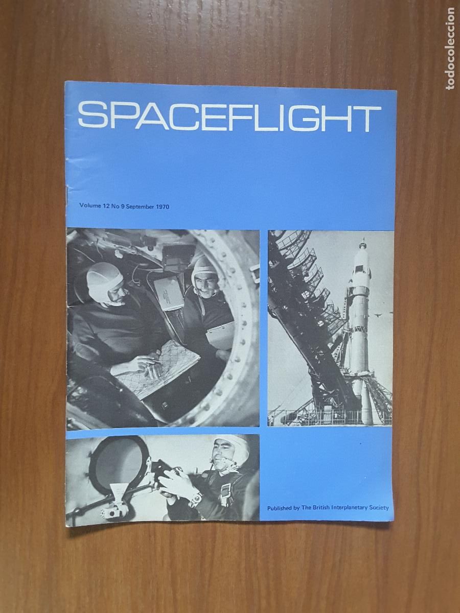 Collezionismo di Riviste e Giornali: Spaceflight Vol. 12 No 9. Revista exploraci&oacute;n del espacio en ingl&eacute;s.
