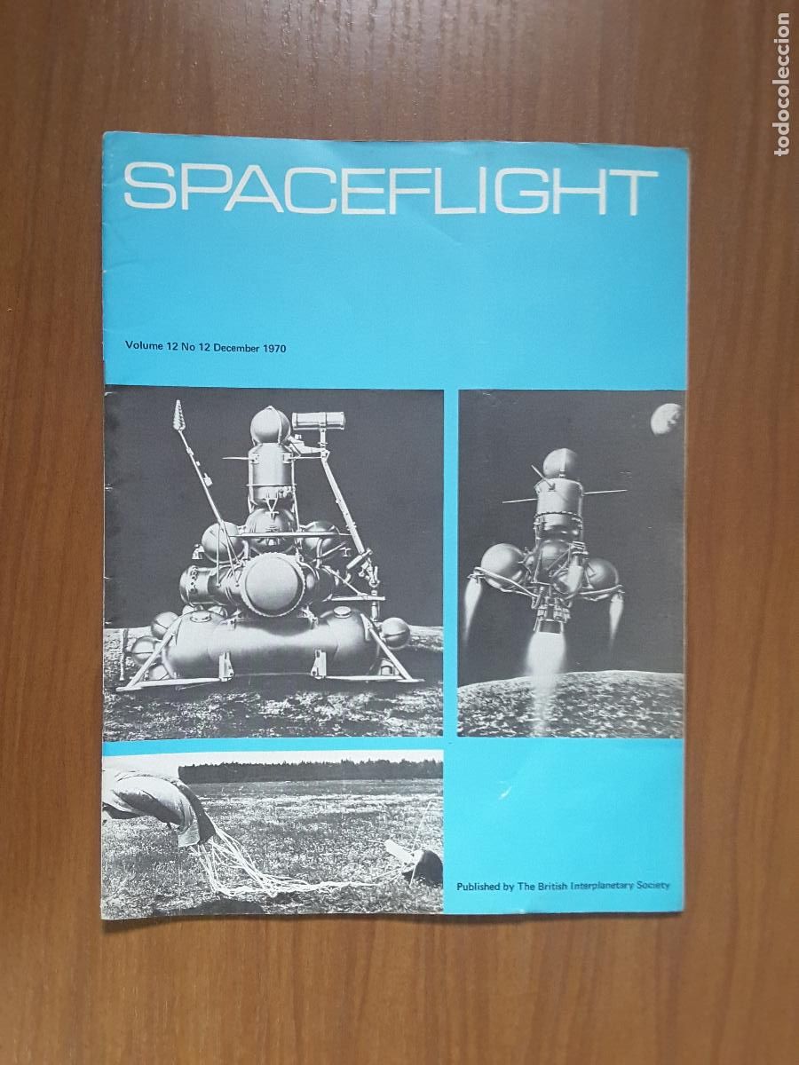 Colecionismo de Revistas e Jornais: Spaceflight Vol. 12 No 12. Revista exploraci&oacute;n del espacio en ingl&eacute;s.