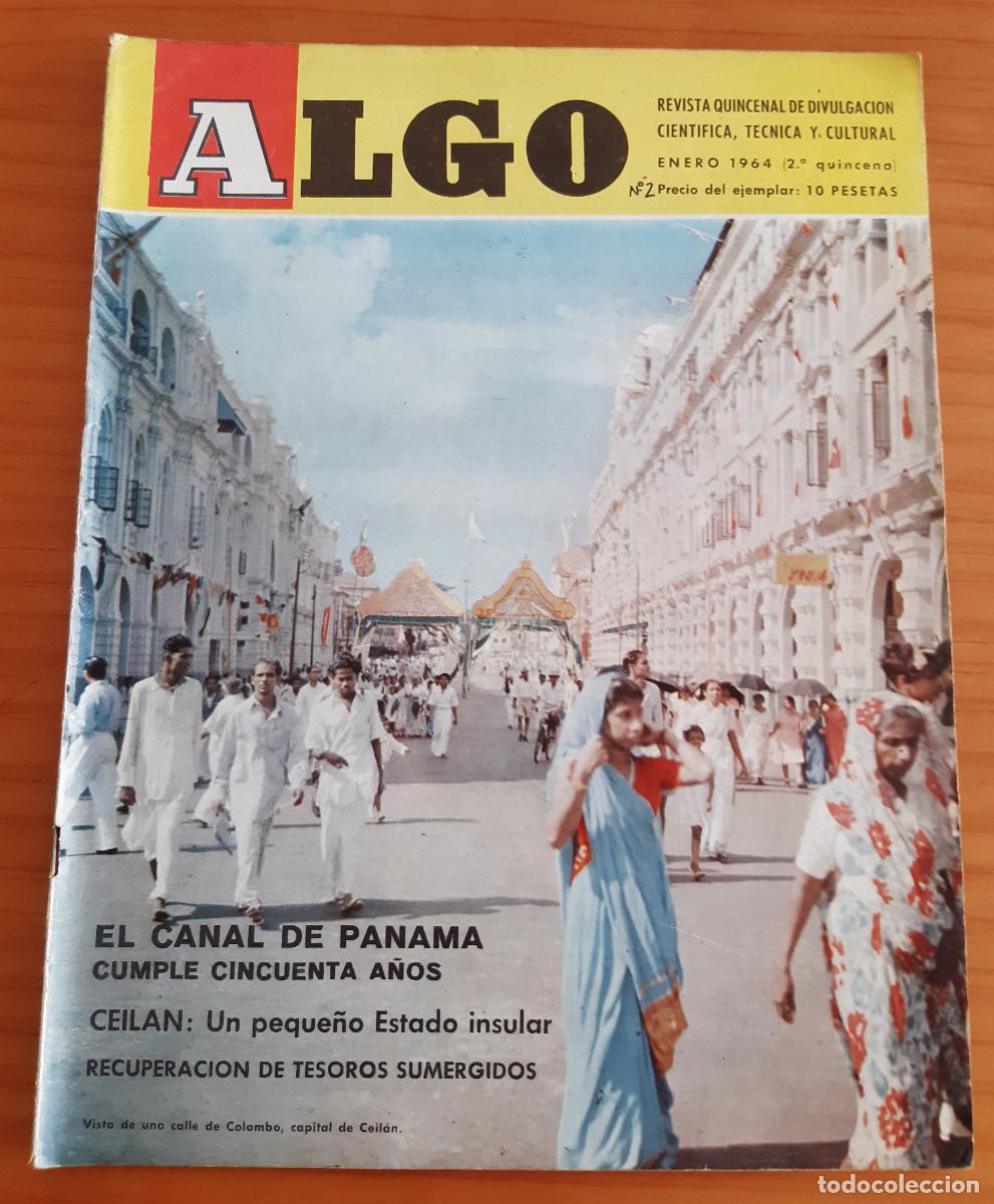 Coleccionismo de revistas y peri&oacute;dicos: ALGO - A&Ntilde;O II - N&ordm; 2 - ENERO 1964 - EDITADA POR HYMSA - P&Aacute;GINAS 39 A 70 - BUEN ESTADO