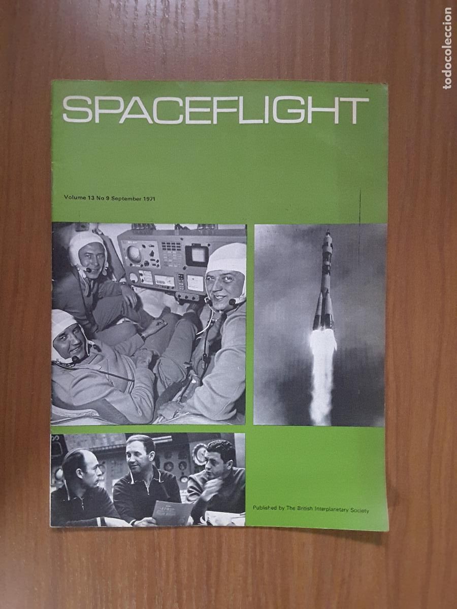 Collezionismo di Riviste e Giornali: Spaceflight Vol. 13 No 9. Revista exploraci&oacute;n del espacio en ingl&eacute;s.