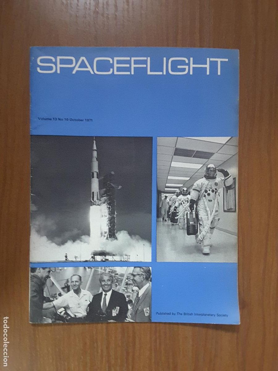 Collezionismo di Riviste e Giornali: Spaceflight Vol. 13 No 10. Revista exploraci&oacute;n del espacio en ingl&eacute;s.