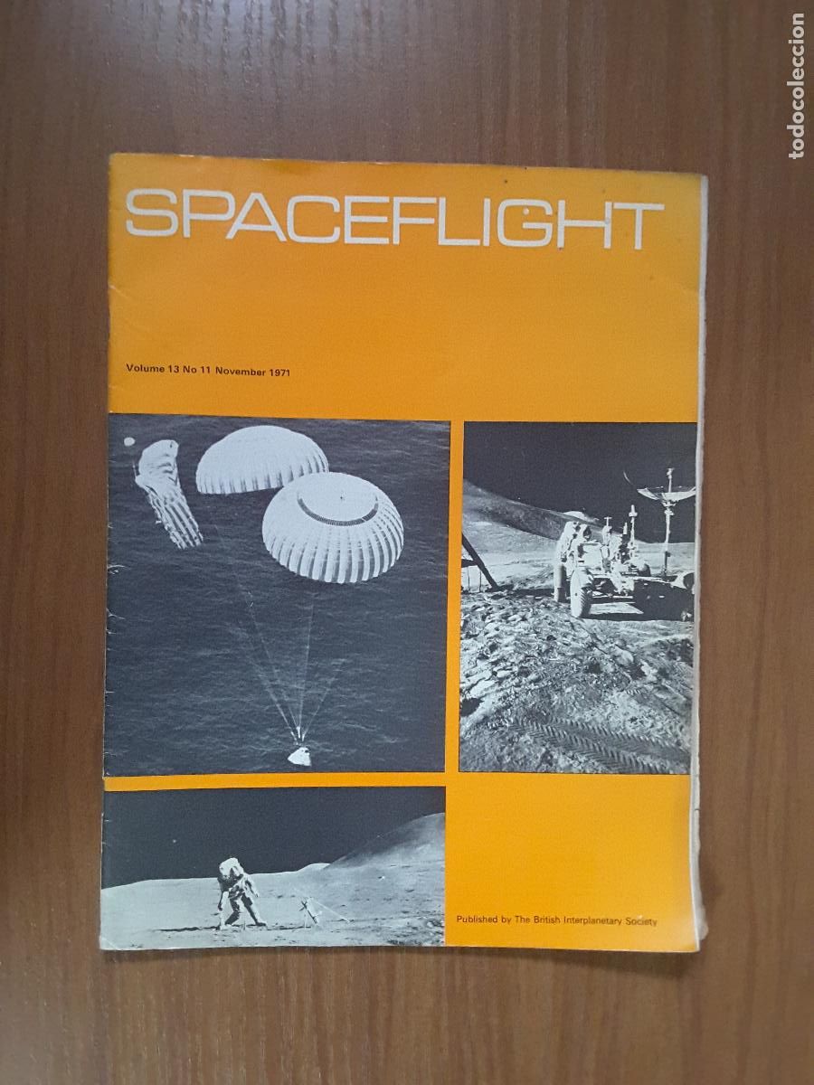 Colecionismo de Revistas e Jornais: Spaceflight Vol. 13 No 11. Revista exploraci&oacute;n del espacio en ingl&eacute;s.