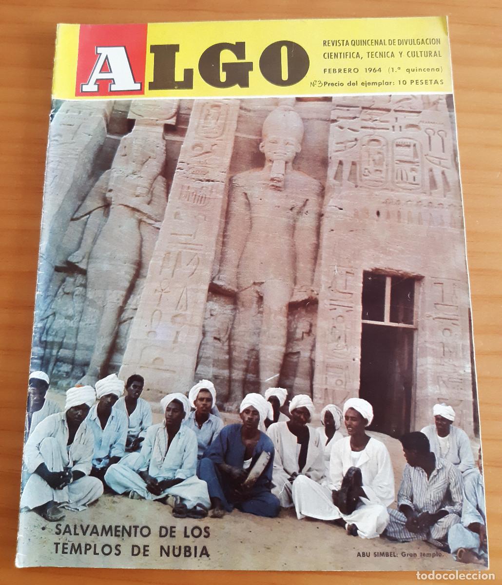 Coleccionismo de revistas y peri&oacute;dicos: ALGO - A&Ntilde;O II - N&ordm; 3 - FEBRERO 1964 - EDITADA POR HYMSA - P&Aacute;GINAS 75 A 106 - BUEN ESTADO