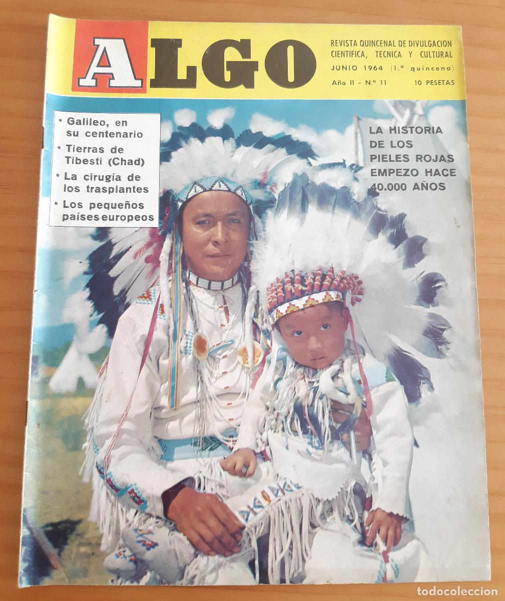 Coleccionismo de revistas y peri&oacute;dicos: ALGO - A&Ntilde;O II - N&ordm; 11 - JUNIO 1964 - EDITADA POR HYMSA - P&Aacute;GINAS 363 A 394 - MUY BUEN ESTADO