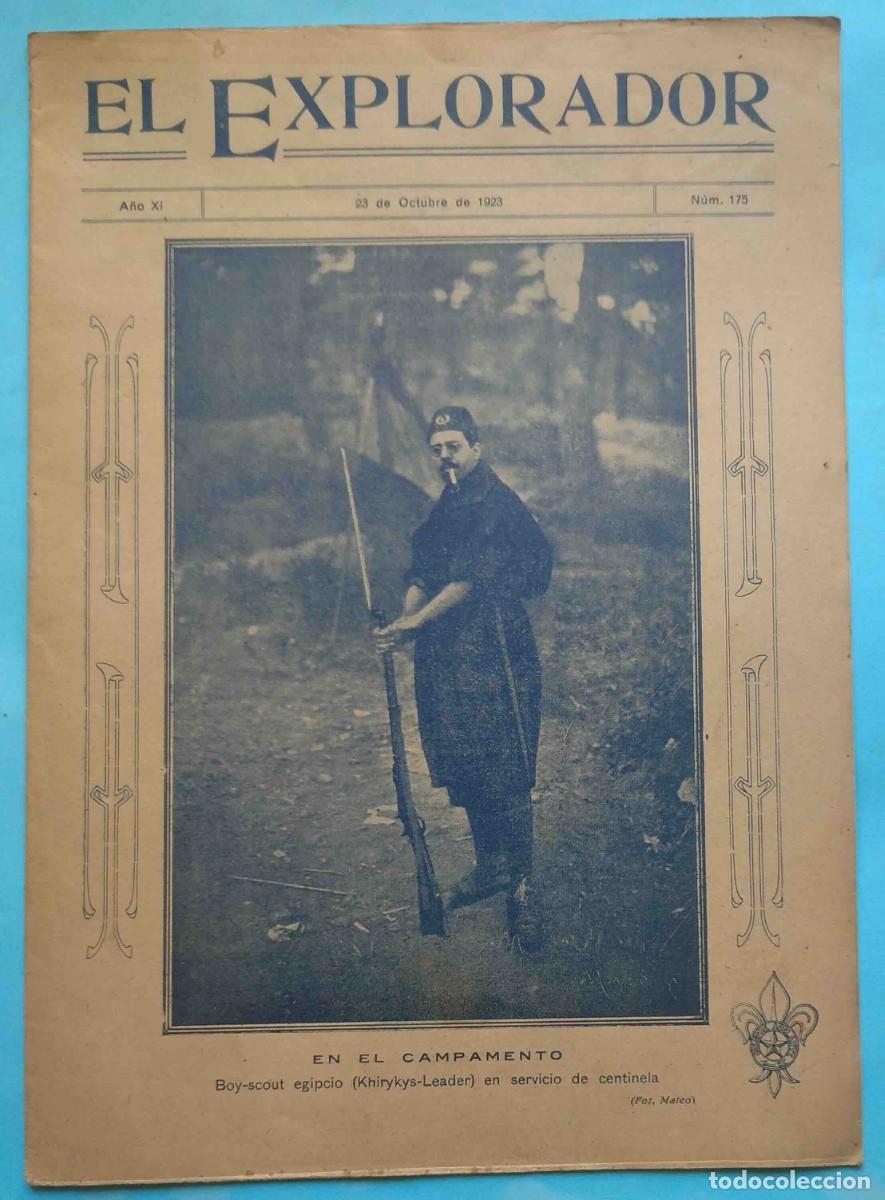 Collection Magazines and Newspapers: EL EXPLORADOR. REVISTA BOY SCOUTS. A&Ntilde;O XI, N&ordm; 175. OCTUBRE 1923.