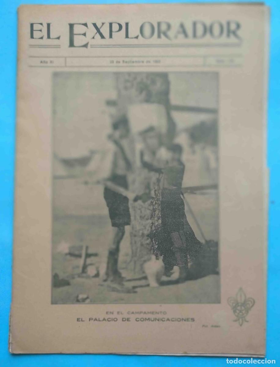 Collection Magazines and Newspapers: EL EXPLORADOR. REVISTA BOY SCOUTS. A&Ntilde;O XI, N&ordm; 174. SEPTIEMBRE 1923.