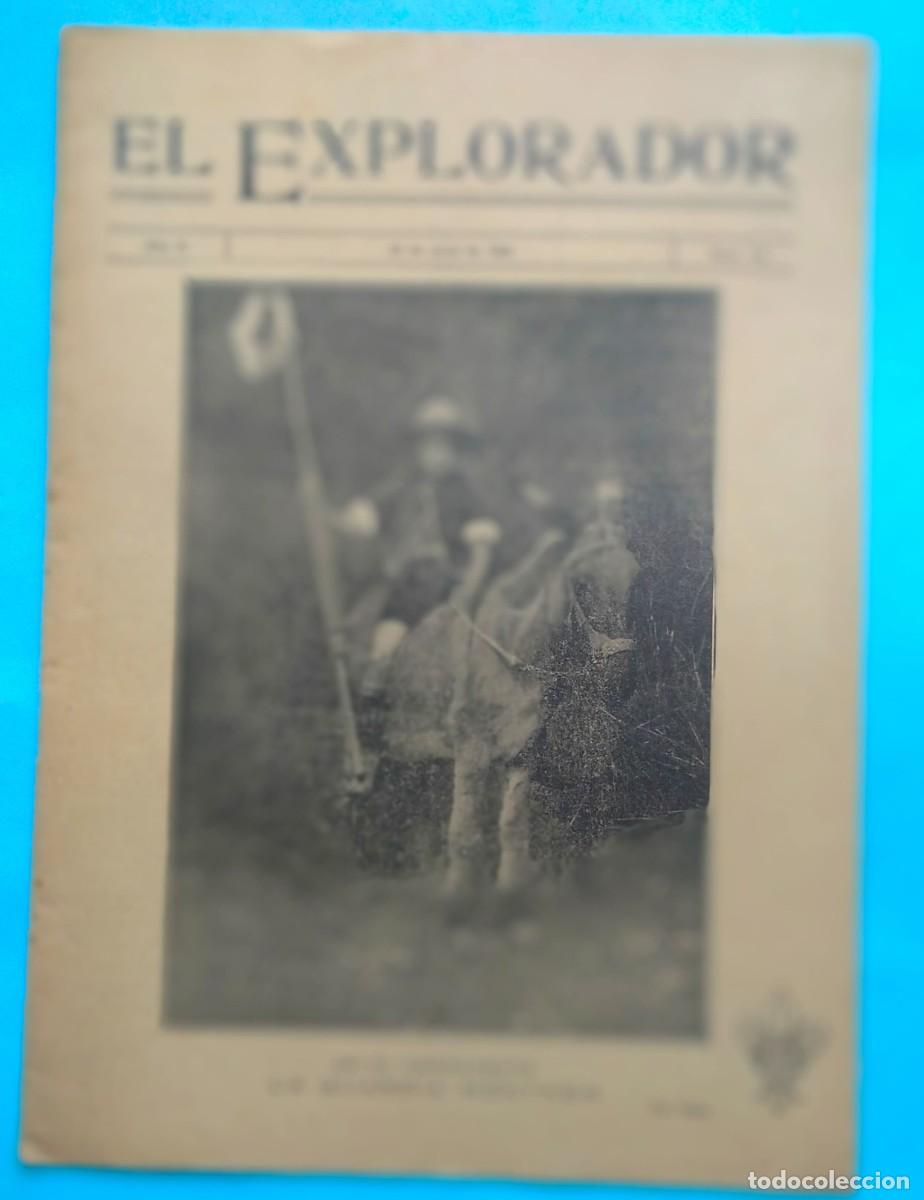Collezionismo di Riviste e Giornali: EL EXPLORADOR. REVISTA BOY SCOUTS. A&Ntilde;O XI, N&ordm; 172. JULIO 1923.