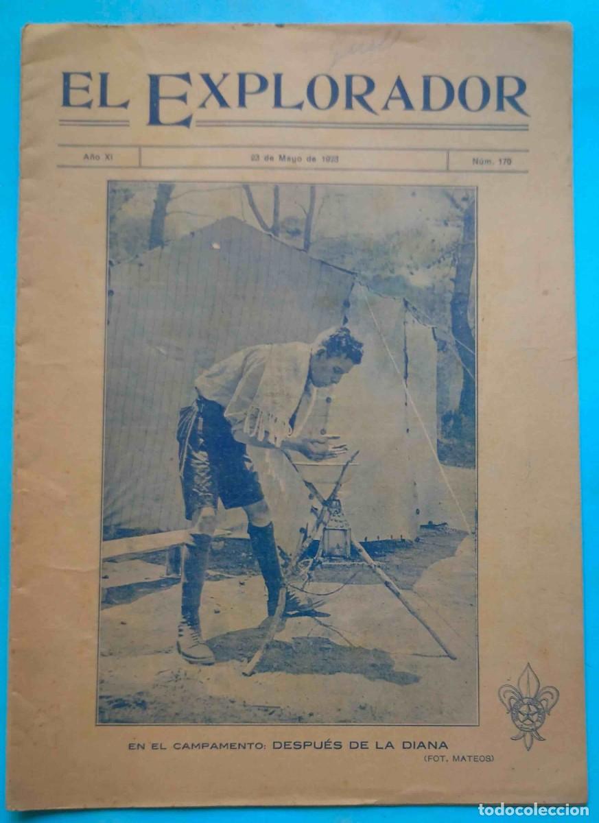 Collezionismo di Riviste e Giornali: EL EXPLORADOR. REVISTA BOY SCOUTS. A&Ntilde;O XI, N&ordm; 170. MAYO 1923.