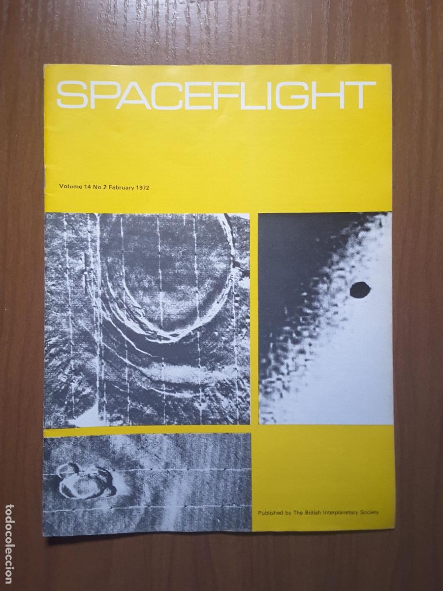 Coleccionismo de revistas y peri&oacute;dicos: Spaceflight Vol. 14 No 2. Revista exploraci&oacute;n del espacio en ingl&eacute;s.