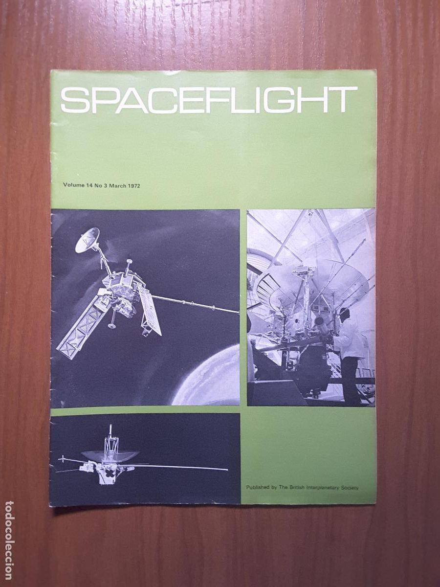 Collezionismo di Riviste e Giornali: Spaceflight Vol. 14 No 3. Revista exploraci&oacute;n del espacio en ingl&eacute;s.