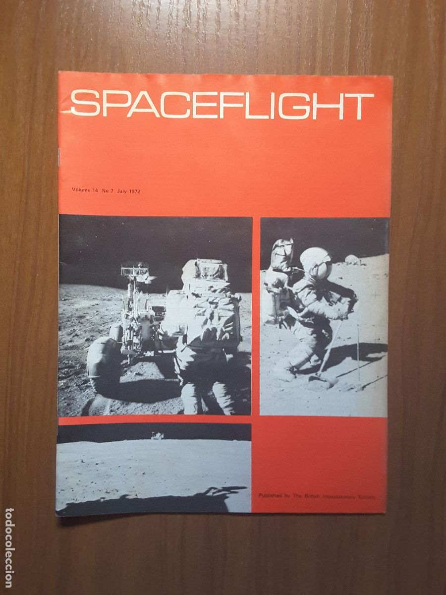 Coleccionismo de revistas y peri&oacute;dicos: Spaceflight Vol. 14 No 7. Revista exploraci&oacute;n del espacio en ingl&eacute;s.