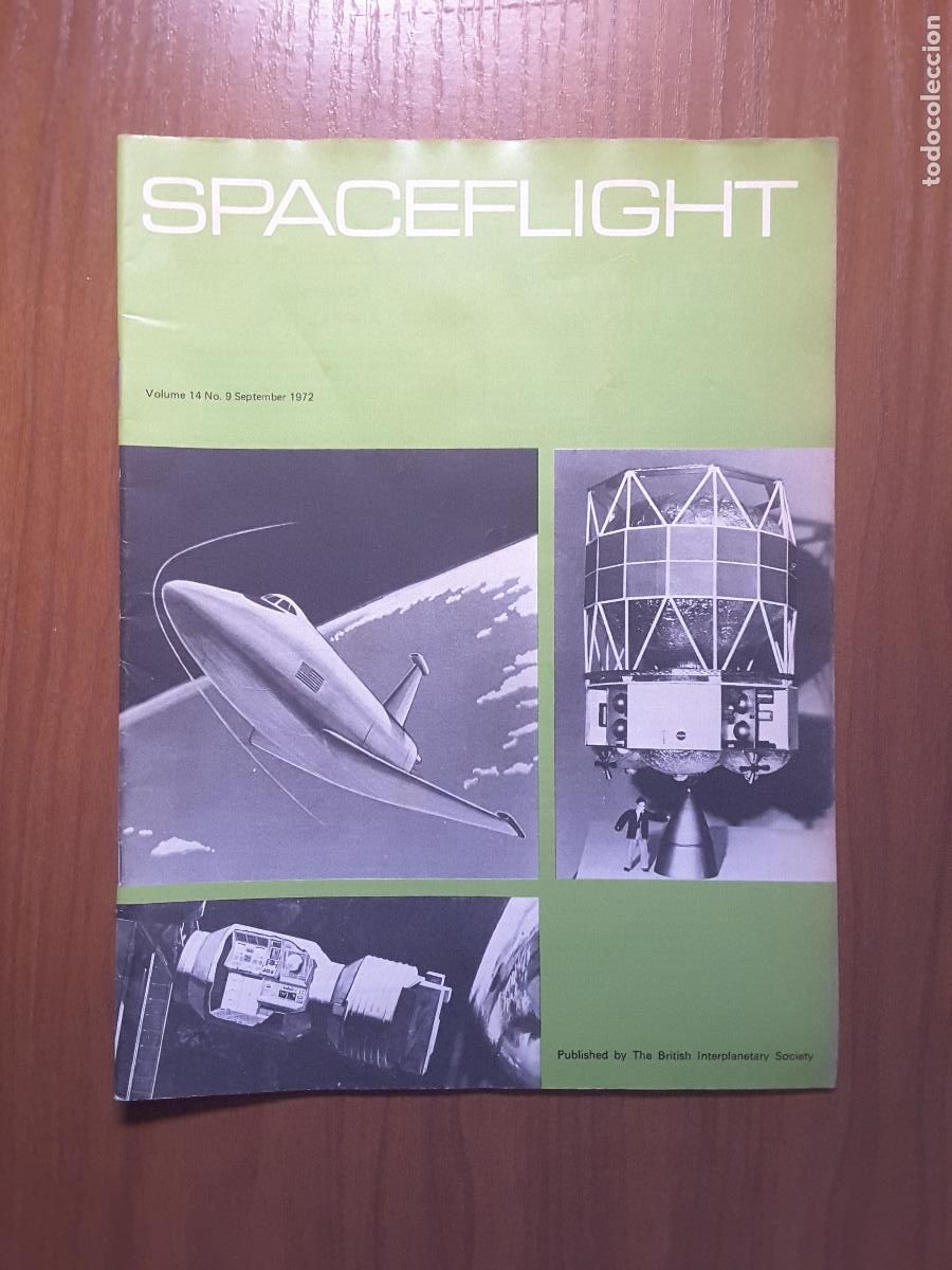 Collezionismo di Riviste e Giornali: Spaceflight Vol. 14 No 9. Revista exploraci&oacute;n del espacio en ingl&eacute;s.