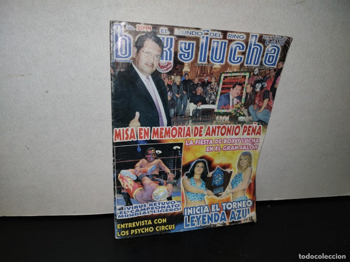Collezionismo di Riviste e Giornali: 126- REVISTA BOX Y LUCHA. MISA EN MEMORIA DE ANTONIO PE&Ntilde;A. NO. 3099, A&Ntilde;O LX, OCTUBRE 2012
