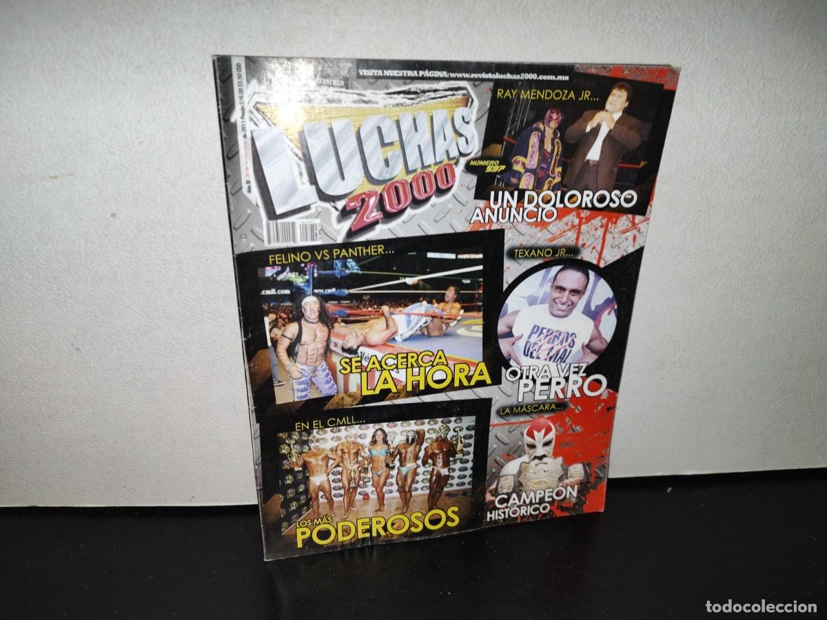 Collezionismo di Riviste e Giornali: 126- LUCHAS 2000. FELINO VS PANTHER... SE ACERCA LA HORA - A&Ntilde;O XI, NOVIEMBRE 2011