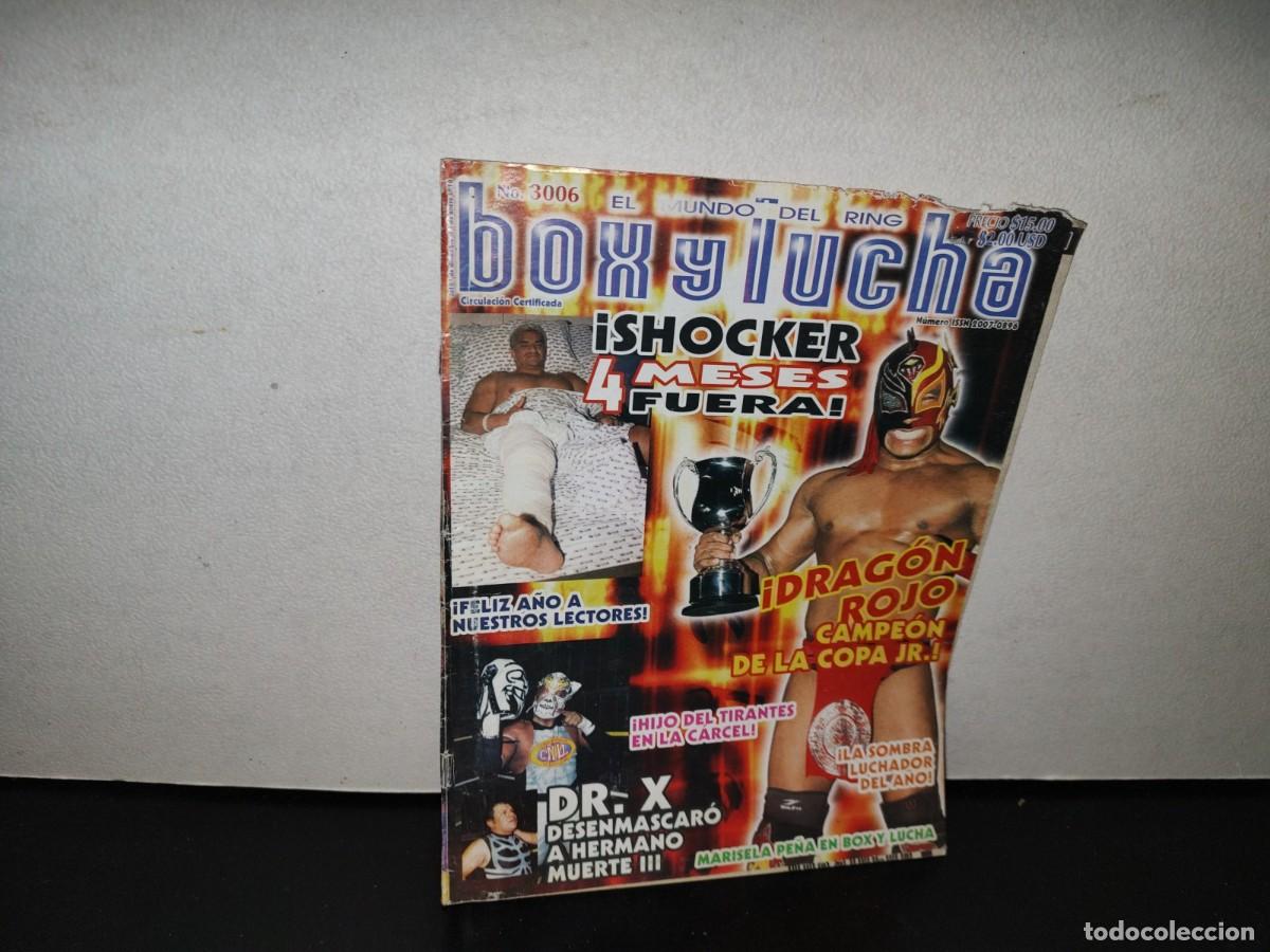 Collezionismo di Riviste e Giornali: 126- BOX Y LUCHA. &iexcl;SHOCKER 4 MESES FUERA! NO. 3006, A&Ntilde;O LIX, DICIEMBRE 2010