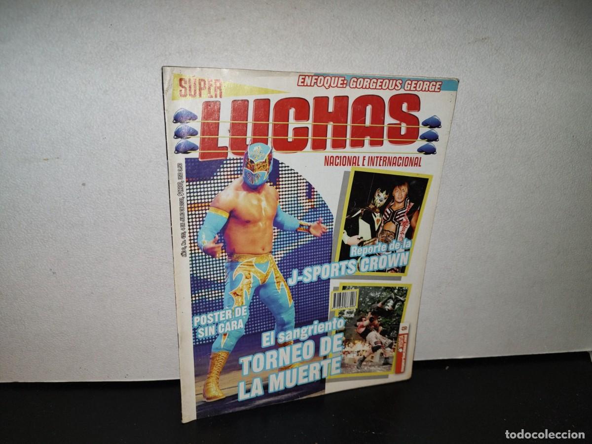 Collezionismo di Riviste e Giornali: 126- S&Uacute;PER LUCHAS. EL SANGRIENTO TORNEO DE LA MUERTE - A&Ntilde;O 9, NO. 420, JULIO 2011
