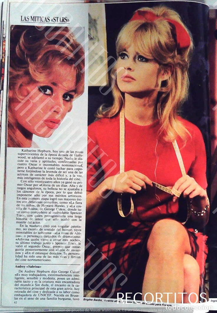 Coleccionismo de Revistas y Peri&oacute;dicos: bb brigitte bardot FRANCESA