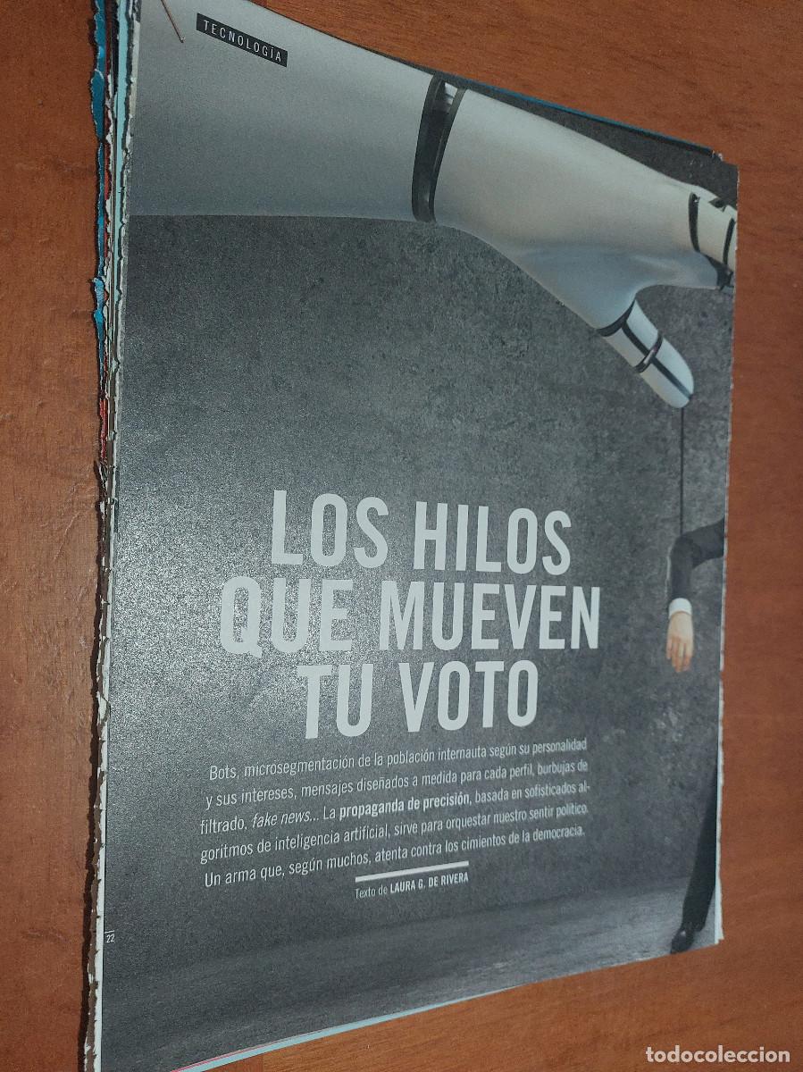 Collezionismo di Riviste e Giornali: HILOS QUE MUEVEN TU VOTO. 4 P&Aacute;GINAS GRAPA. ART&Iacute;CULO EXTRAIDO DE REVISTA. BUEN ESTADO
